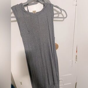 Hoddie gray dress